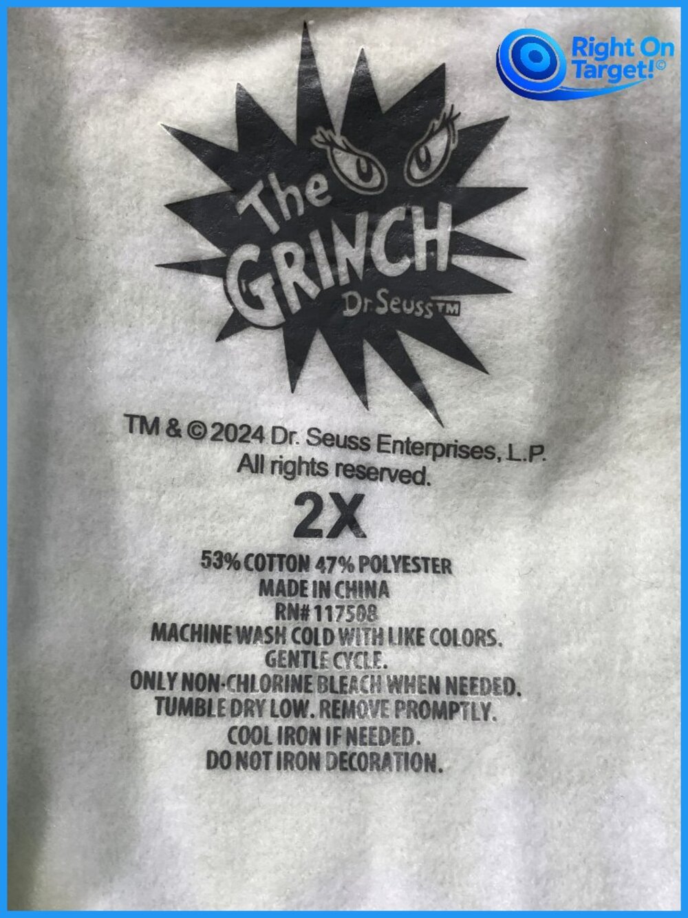 2X - Womens The Grinch and Max Print Graphic Flare Pants - Green - Picture 5 of 5